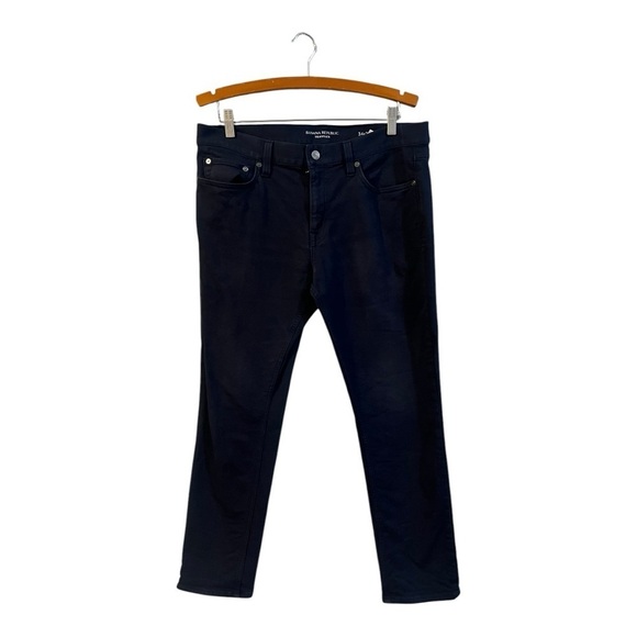 Banana Republic Men's Traveler Chino Pants 34X30 Skinny Fit Blue - Picture 1 of 5